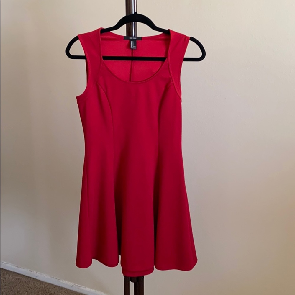 Red dress